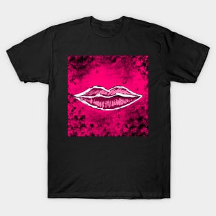 Grunge lips T-Shirt